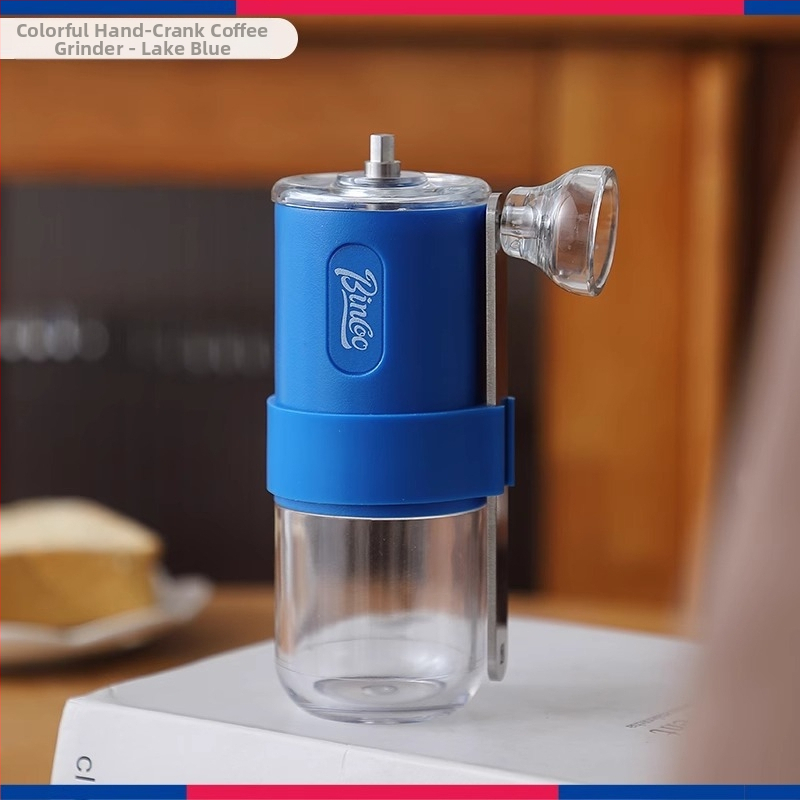 Bincoo kézi kávédaráló, kézi hajtású kávédaráló, hordozható, állítható őrlés