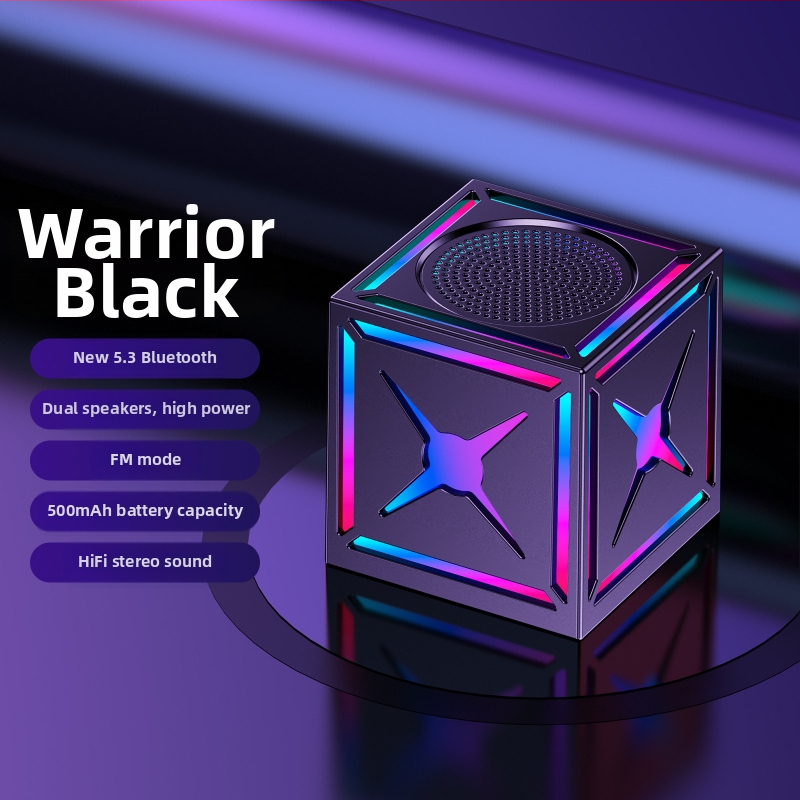 Επιτραπέζιο Bluetooth ηχείο, φορητό για εξωτερική χρήση και binge-watching, ήχος υψηλής ποιότητας - Bluetooth 5.3; συχνότητα 100 Hz–20 kHz; SNR ≥70 dB; ισχύς 5 W; ενσωματωμένη μπαταρία 1000–1200 mAh