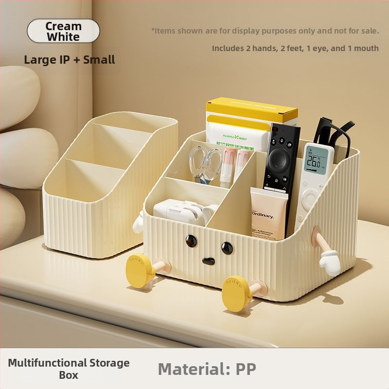 Naktinio stalo saugyklos dėžutė, dalinė konstrukcija, PP medžiaga, 18L talpa, japonų stiliaus, su logotipo spauda