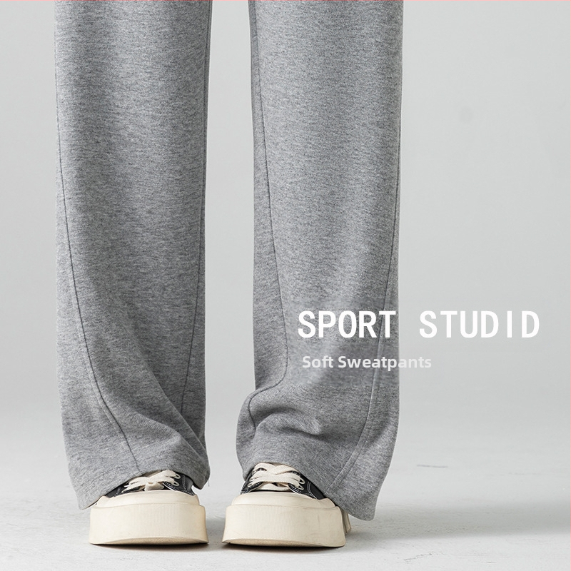 Майчин панталон с широки крачоли, памук-полиестер 80–90%, подходящ за всички сезони, умерена плътност, повдигане на седалището