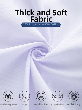 Ανδρικός ιατρικός ρόμπα, μακριά μανίκια, λειτουργία κατά των ρυτίδων, ύφασμα από βαμβακό-μίγμα, επένδυση πολυεστέρα, ιατρικά εργασιακά ρούχα