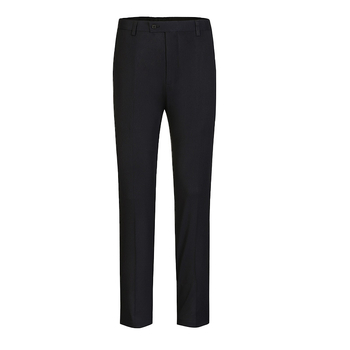 Vīriešu Slim-Fit bikses ar taisnu kāju, kokvilnas maisījuma audums, 62.1% poliesteris, darbam, visām sezonām