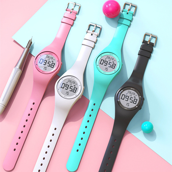 T5A Ceas Digital pentru Copii – Alarmă, Cronograf, Calendar, Ora Mondială, Numărător de Pași, Rezistent la apă 50 m