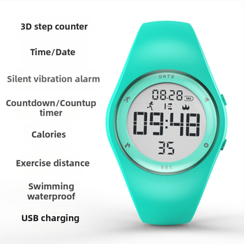 T5A Παιδικό Ψηφιακό Ρολόι – Συναγερμός, Χρονόμετρο, Ημερολόγιο, Παγκόσμια Ώρα, Μετρητής Βημάτων, Αδιάβροχο 50 m