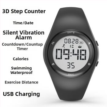 T5A Παιδικό Ψηφιακό Ρολόι – Συναγερμός, Χρονόμετρο, Ημερολόγιο, Παγκόσμια Ώρα, Μετρητής Βημάτων, Αδιάβροχο 50 m