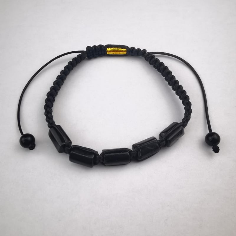 Унисекс еднослойна преплетена ахатова гривна - ръчна изработка, геометричен минималистичен дизайн, TR1130, Yiwu Cold Moon, Jinhua, Лято 2021