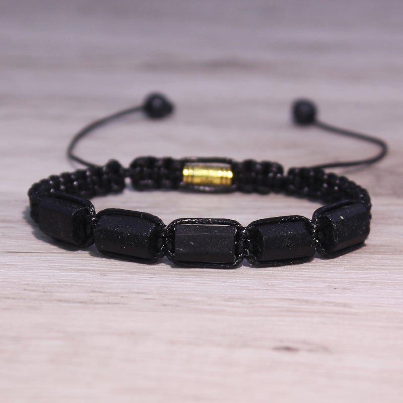 Унисекс еднослойна преплетена ахатова гривна - ръчна изработка, геометричен минималистичен дизайн, TR1130, Yiwu Cold Moon, Jinhua, Лято 2021