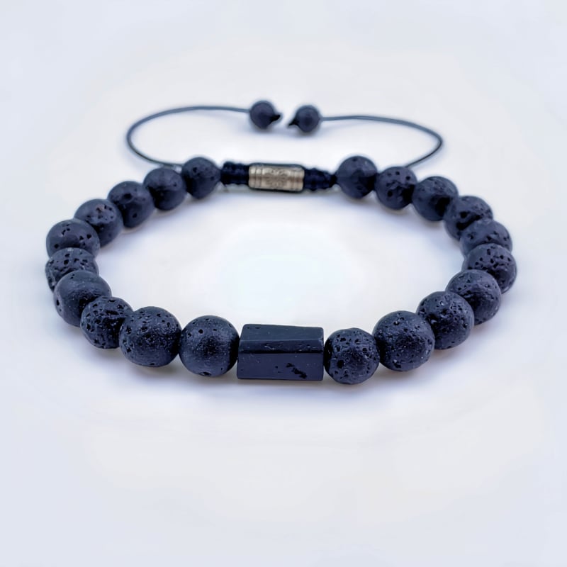 Унисекс еднослойна преплетена ахатова гривна - ръчна изработка, геометричен минималистичен дизайн, TR1130, Yiwu Cold Moon, Jinhua, Лято 2021