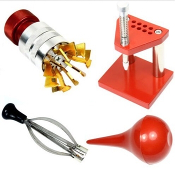 Σετ εργαλείων επισκευής ρολογιών, Xiaoji, 5 τεμάχια, μεταλλικά και πλαστικά εργαλεία