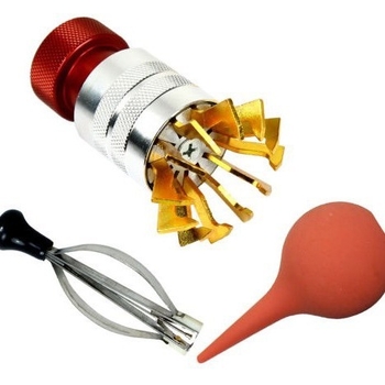 Σετ εργαλείων επισκευής ρολογιών, Xiaoji, 5 τεμάχια, μεταλλικά και πλαστικά εργαλεία