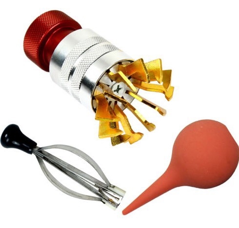 Σετ εργαλείων επισκευής ρολογιών, Xiaoji, 5 τεμάχια, μεταλλικά και πλαστικά εργαλεία