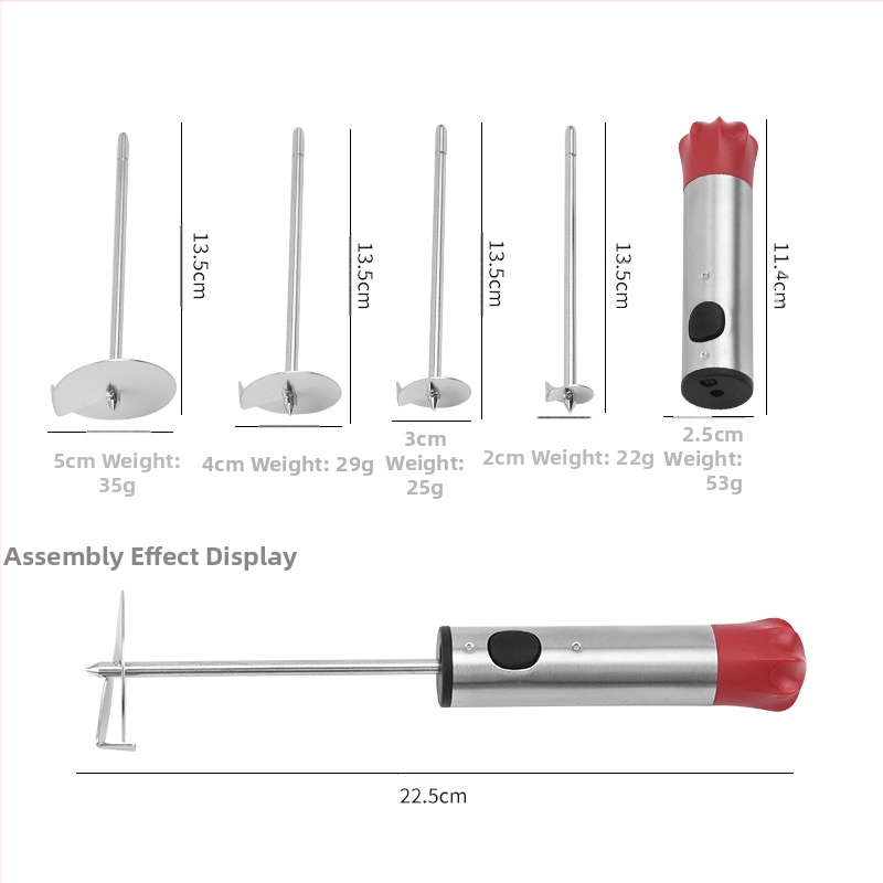 Fruit and Vegetable Corer, 304 неръждаема стомана, въртящ се корер, персонализирано лого