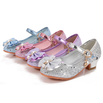 Παπούτσια πριγκίπισσες για κορίτσια - παιδικά παπούτσια με Velcro κλείσιμο, PU επάνω, PU πάτος, PU επένδυση, TPR σόλα