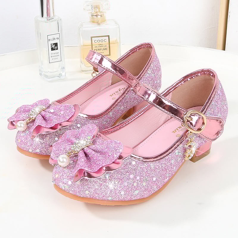 Παπούτσια πριγκίπισσες για κορίτσια - παιδικά παπούτσια με Velcro κλείσιμο, PU επάνω, PU πάτος, PU επένδυση, TPR σόλα