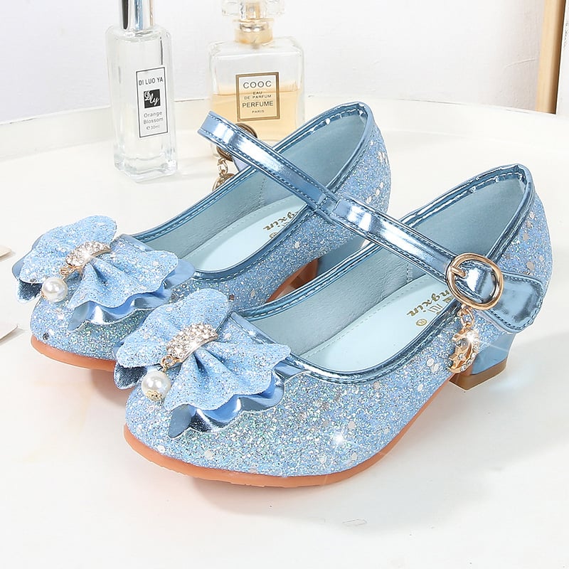 Παπούτσια πριγκίπισσες για κορίτσια - παιδικά παπούτσια με Velcro κλείσιμο, PU επάνω, PU πάτος, PU επένδυση, TPR σόλα