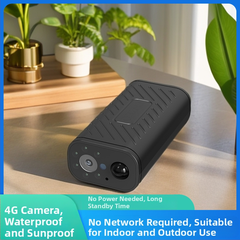 4G automobiļa kamera ar ārējo ūdensizturīgu korpusu, 1080p platleņķa skats, nakts redzamība un attālinātais uzraudzības pie mobilo lietotni