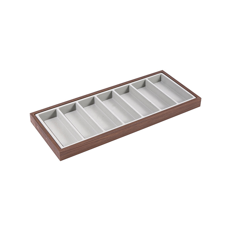 Sincere Поставка за очила, 18-слотова настолна витрина, плотностна дъска, 1 слой, комплект от 12 броя