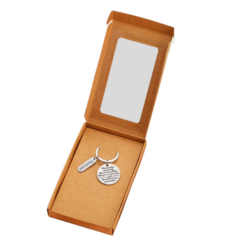 Κουτί συσκευασίας κοσμημάτων – πτυσσόμενο kraft χαρτόνι, Gravure εκτύπωση, 300 gsm χαρτί/κάρτον.