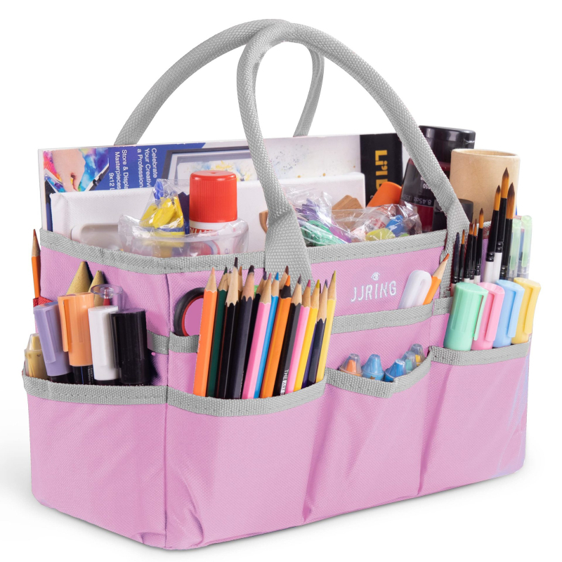 Kub alakú utazási tároló, 600D Oxford anyag, Többfunkciós utazási rendező, irodai kellékek, ruházat, kozmetikumok