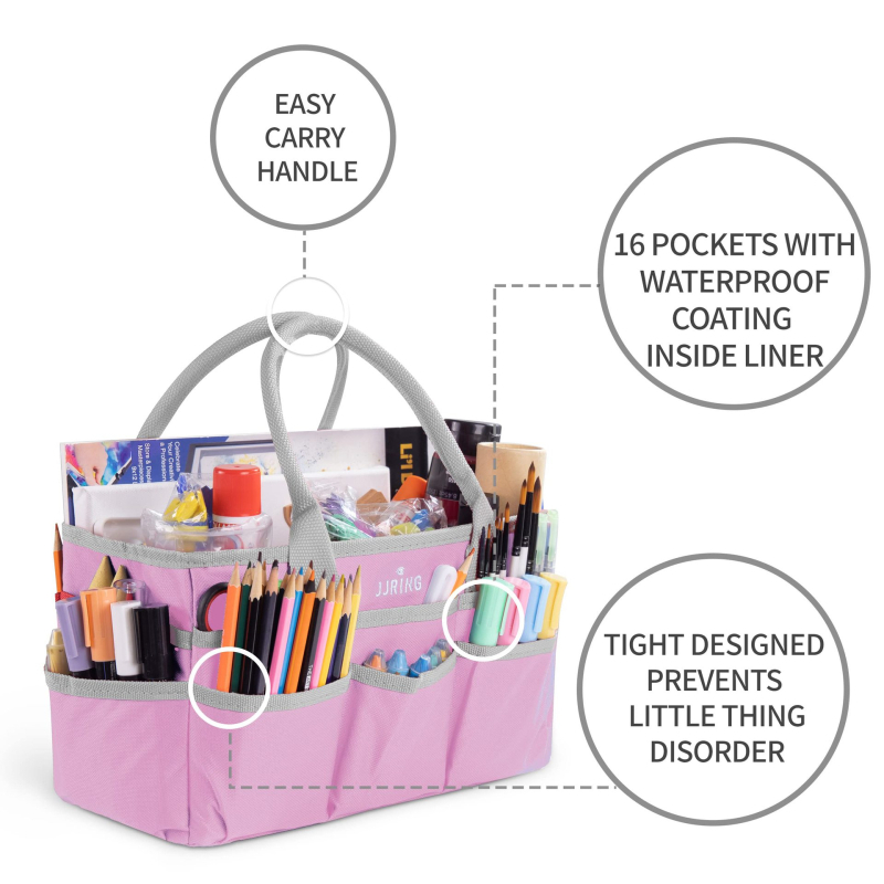 Kub alakú utazási tároló, 600D Oxford anyag, Többfunkciós utazási rendező, irodai kellékek, ruházat, kozmetikumok