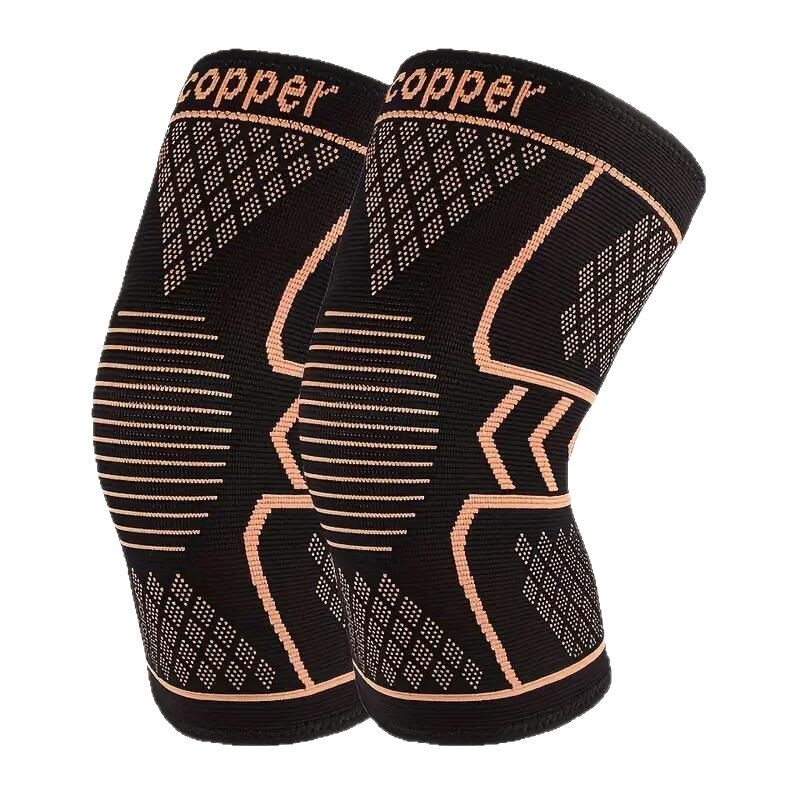 Sportinės kelių pagalvėlės – žiedinės formos spaudimo silikoninis smūgių slopintuvas; kvėpuojančios, lengvos (50 g); medžiaga: spandeksas ir poliesteris; tinka krepšiniui, dviračiui ir žygiams.