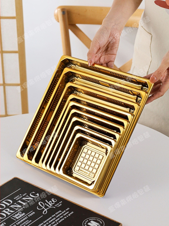 Ορθογώνιος δίσκος μιας χρήσης για σούσι-σασίμι με καπάκι, υλικό PS, εκτύπωση λογότυπου: Ναι, φούρνος μικροκυμάτων: Όχι, βιοδιασπώμενο: Όχι