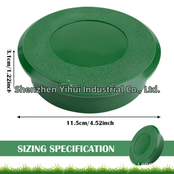 Shining капак на дупката за голф – пластмасов, с печатано лого, аксесоар за голф