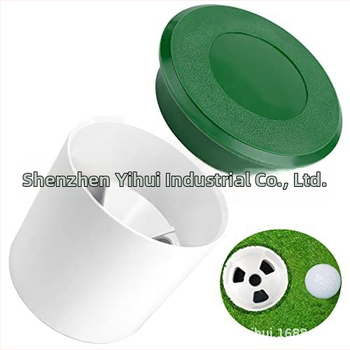 Shining капак на дупката за голф – пластмасов, с печатано лого, аксесоар за голф