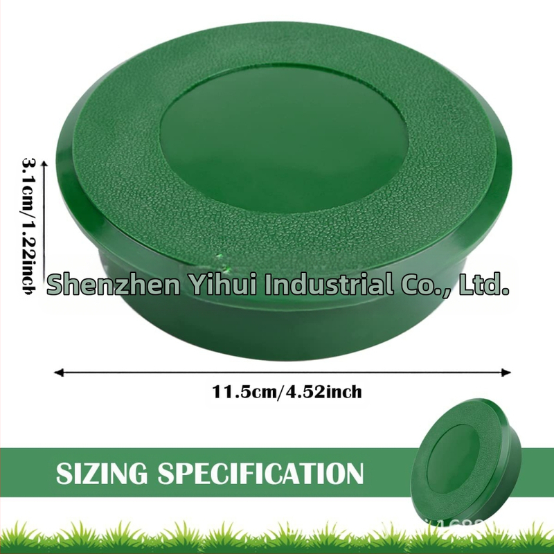 Shining капак на дупката за голф – пластмасов, с печатано лого, аксесоар за голф