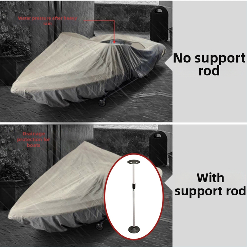 Подпорна пръчка за покривало за лодка | алуминиева тръба + нейлонова пластмаса • Марка: Enhua • Модел: 72008-WBS • Стандартна част