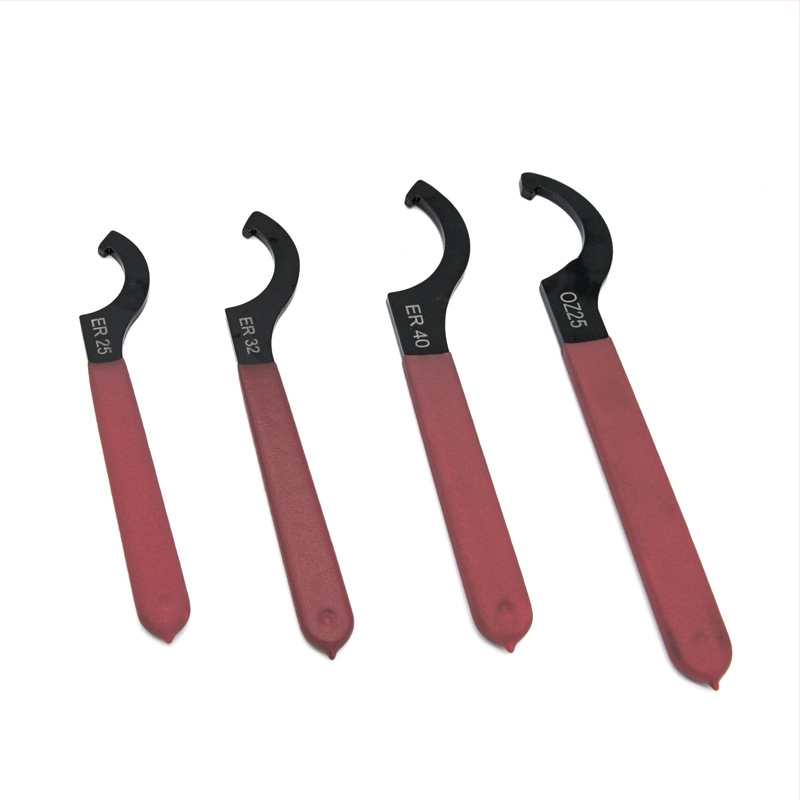 Crescent гаечен ключ, Hook-тип полумесец, стоманен, стандартни части