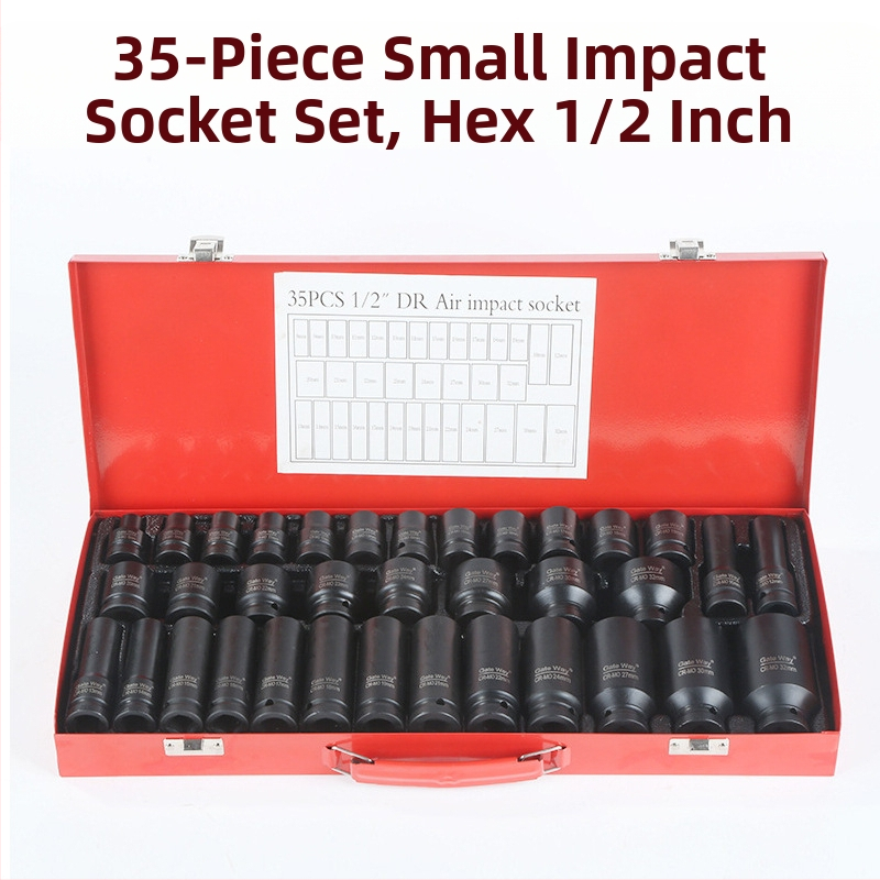 Σετ εξαγώνων υποδοχέων, 35 τεμάχια, χρωμοβάνιο ατσάλι, ηλεκτροφορητική επίστρωση