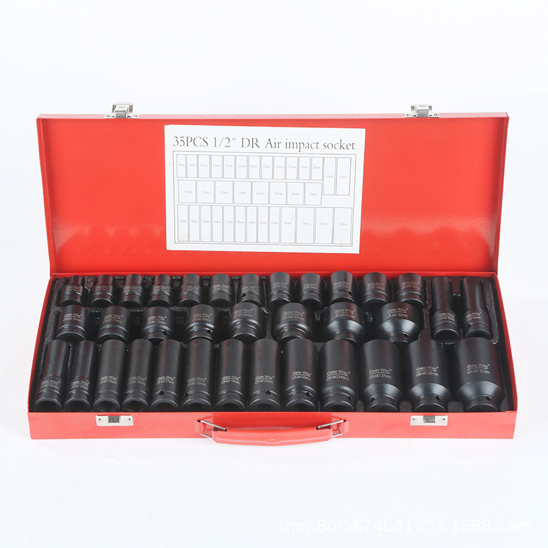 Σετ εξαγώνων υποδοχέων, 35 τεμάχια, χρωμοβάνιο ατσάλι, ηλεκτροφορητική επίστρωση