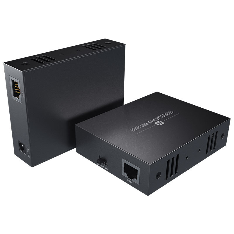 HDMI KVM extender – 1080p60, 50 m prijenosa, POC napajanje, adaptivni EDID