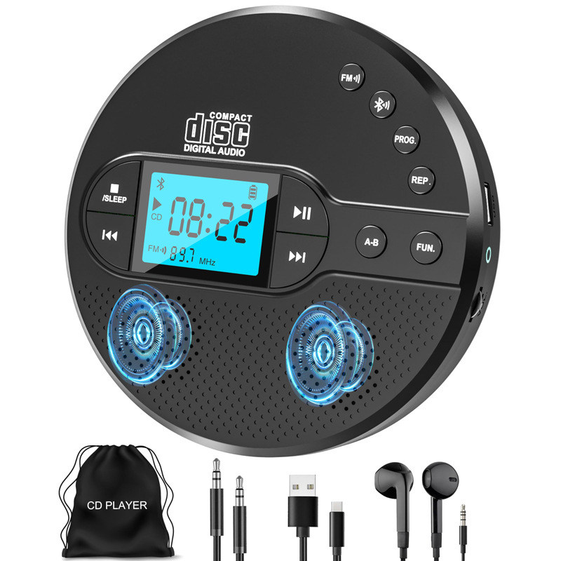 CD player CD35 με οθόνη (αναπαραγωγή CD-RW, τύπος δίσκου: CD, υλικό: ABS)