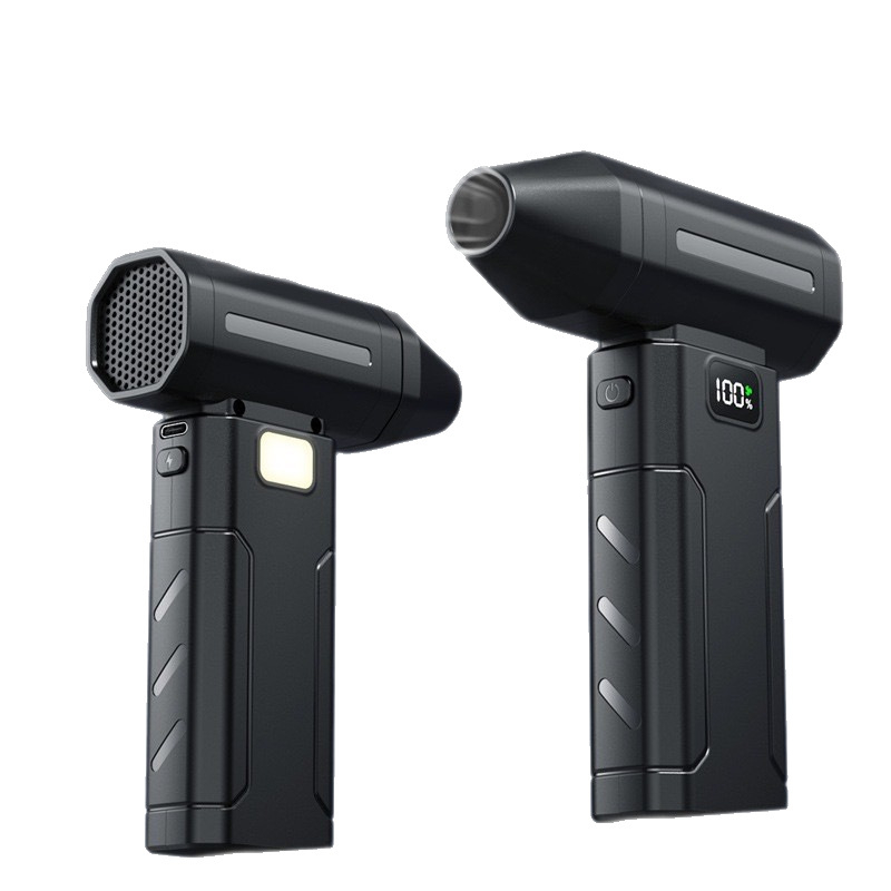 X8 Belaidis rankinis ventiliatorius su brushless varikliu, 5 greičio režimų, įmontuota 4000-6000mAh baterija, USB Maitinimas