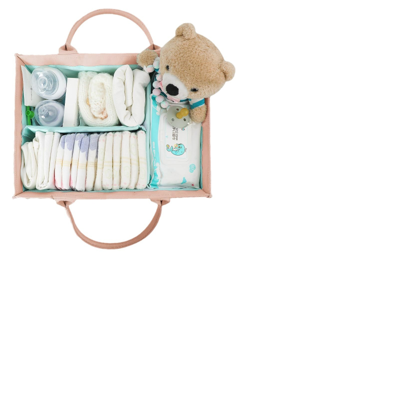 Testreszabható pelenkás táska anyáknak, váll-táska-stílusú, steppelt baba kellékek tárolókosara (Anyag: poliészter; Stílus: modern minimalista; Termék kategória: Egyéb tárolókosarak; Bevezetés: nyár 2024)