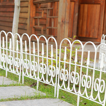 Φράχτης κήπου PVC ευρωπαϊκού στυλ για αυλή