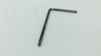 Martin μακρύς εξάγωνος Allen κλειδί για τη ρύθμιση του λαιμού κιθάρας, από χάλυβα υψηλού άνθρακα