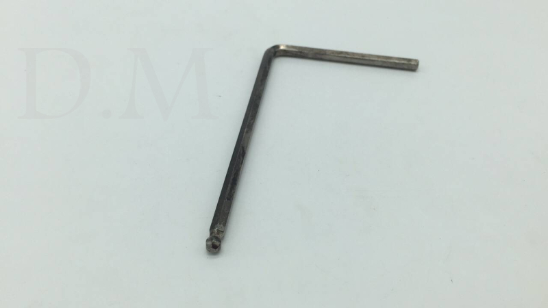 Martin hosszabbított Allen-hex kulcs gitárnyak beállításához, magas széntartalmú acélból