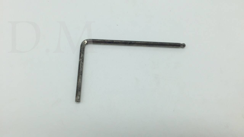 Martin hosszabbított Allen-hex kulcs gitárnyak beállításához, magas széntartalmú acélból