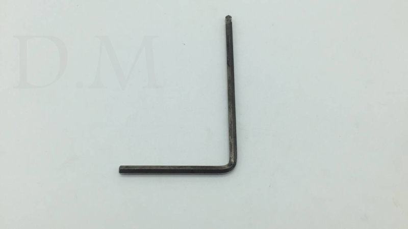 Martin hosszabbított Allen-hex kulcs gitárnyak beállításához, magas széntartalmú acélból