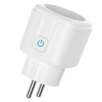 Zheliide WiFi gudrā kontaktligzda ar Eiropas standarta kontaktu, 16A, enerģijas mērījums, Alexa balss vadība, attālais vadības ar mobilo telefonu