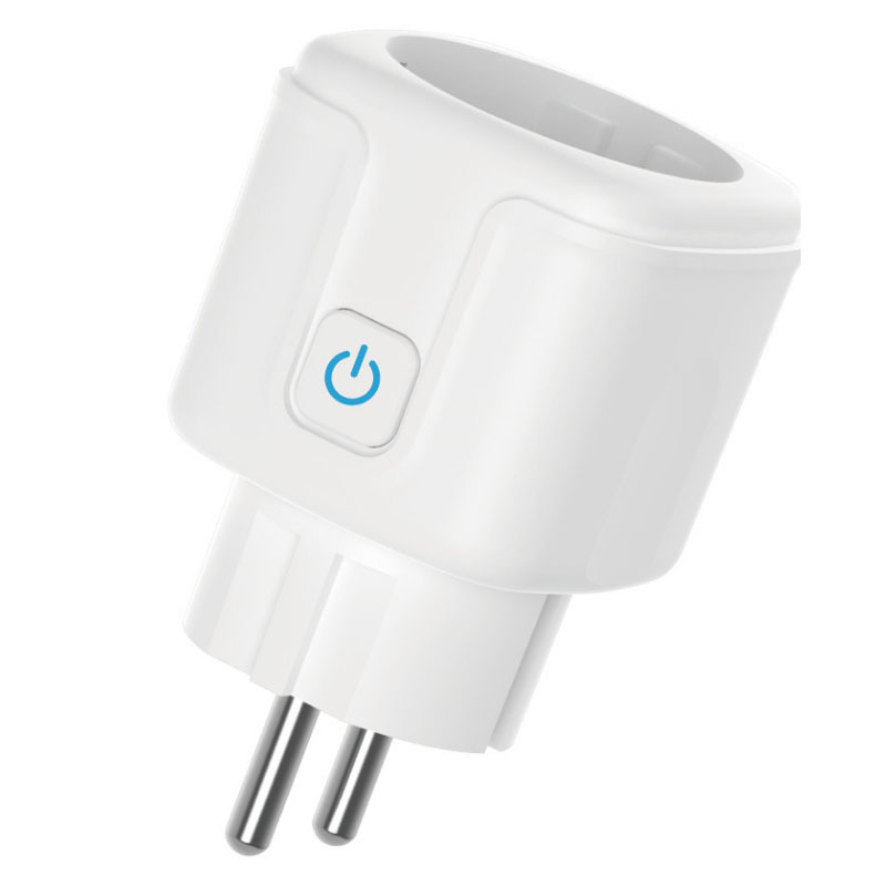 Zheliide WiFi gudrā kontaktligzda ar Eiropas standarta kontaktu, 16A, enerģijas mērījums, Alexa balss vadība, attālais vadības ar mobilo telefonu