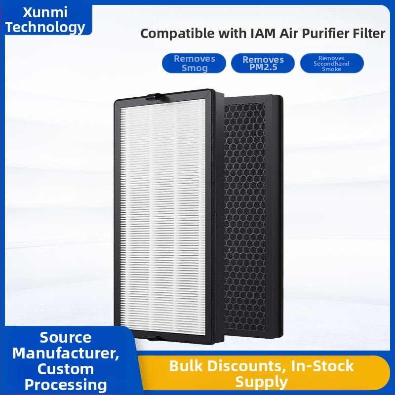 Filter s aktivnim ugljenom za IAM KJ580F pročišćivač zraka, sklopni filter, univerzalni model