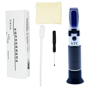 HXTS10 Πρίσμα-Ρεφρακτομετρ για θαλασσινό νερό και αλμυρό νερό, οπτικό όργανο μέτρησης αλατότητας, εύρος 0–100%