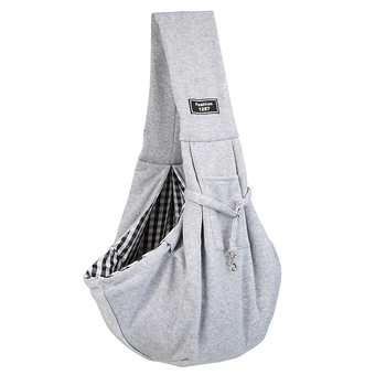 Προσαρμοσμένο σακίδιο εξόδου για σκύλο, μαλακό πολυεστέρας, διασταυρούμενος σχεδιασμός, χωρητικότητα 7,5 kg