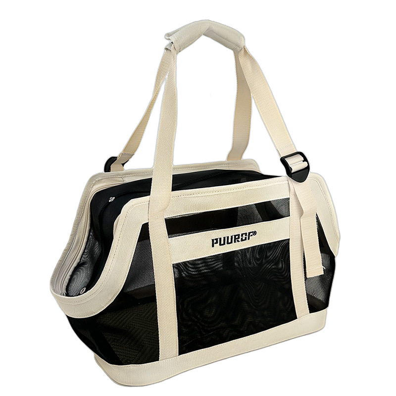 Ādas kaķu soma, vasaras elpojošs dizains, 25 L kapacitāte; nēsājama uz pleca vai krusteniskā stilā, stilīga un praktiska