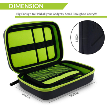Ταξιδιωτική EVA τσάντα αποθήκευσης καλωδίων και ηλεκτρονικών, BJT EA1, τσάντα χειρός, πολυλειτουργική