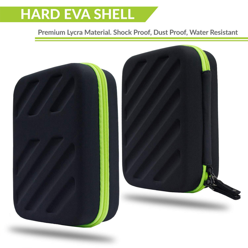 Kelioninė EVA rankinė kabeliams ir elektroninėms įrenginiams saugoti, BJT EA1, rankinės tipo forma, daugiafunkcinė